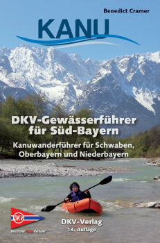 Buchcover, DKV-Gewässerführer für Süd-Bayern (12. Auflage)